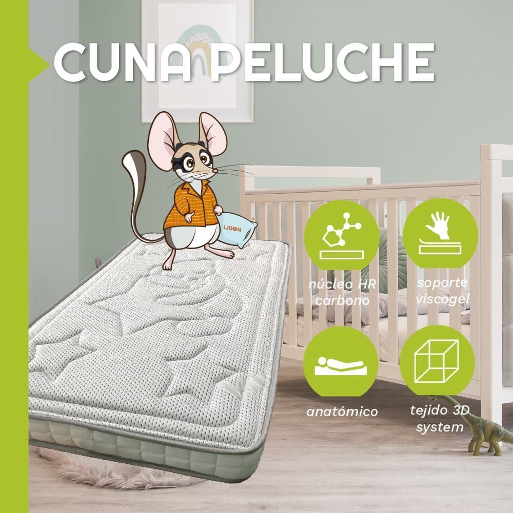 Colchón Cuna Peluche - Imagen 1